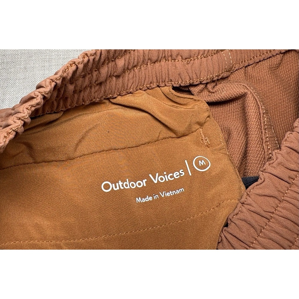 Outdoor Voices Pants Womens M Sierra Orange Rectrek Durable Backpacking Trekking - Picture 7 of 13